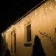 Гірлянда бахрома вулична (зовнішня) Springos 8 м 200 LED CL0201 Warm White - зображення 10