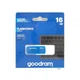 Флешка Goodram 16Gb UC02 White-Blue - изображение 1