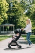 Прогулочная детская коляска FreeON NANO Black алюминиевая рама PU колеса тип книжка максимальная нагрузка 22 кг - изображение 3