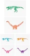 Тимчасові тату TATTon.me Birthday Dinos Set (TSBirthdayDinos) - зображення 3