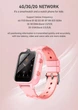 Детские смарт часы-телефон Lemfo D35 Pink для девочки розового цвета с GPS, вибрацией, мощная батарея 1000 мАч - изображение 13