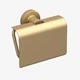 Тримач туалетного паперу Sonia Tecnoproject Brushed Gold 136х114х62 мм, золото матове (183494) - изображение 1