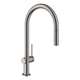 Змішувач для кухні Hansgrohe Talis M54 210 2jet з витяжним виливом, Brushed Black Chrome (72800340) - изображение 1