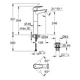 Смеситель для раковины Grohe QuickFix StartEdge XL-Size 23777001 с донным клапаном - изображение 2