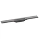 Верхня частина зливу для душу Hansgrohe RainDrain Flex для каналу (пристінний) 700 мм, Brushed Black (56050340) - изображение 1