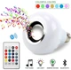 Музична лампочка світлодіодний світильник RGB Bluetooth з пультом дистанційного керування 110 В 220 E27 Music Bulb - зображення 4