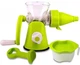 Многофункциональная соковыжималка для овощей и фруктов с зажимом Handy Juicer шнековая ручная - изображение 7