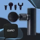 Перкусійний масажер для тіла та м'язів, ручний пістолет GYRO Muscle Mini Gun Massager Black (GYRO-Minigun) - зображення 7