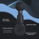 Перкусійний масажер для тіла та м'язів, ручний пістолет GYRO Muscle Mini S Gun Massager Black (GYRO-MiniS) - зображення 6