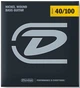 Струни для бас-гітари DUNLOP DBN40100 NICKEL WOUND LIGHT 40-100 - зображення 1