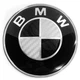 Емблема BMW 74 мм | Карбон чорно-білий | Значок на багажник | OEM 51148219237 E46 E90 E82 E85 51148219237 - зображення 5