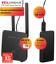 Маршрутизатор TCL LINKHUB 4G LTE Wi-Fi (HH42CV2)+Powerbank 15000мАгод+USB кабель 5V-12V (688130251228) - изображение 5
