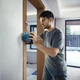Аккумуляторная эксцентриковая шлифовальная машина Bosch GEX 185-LI с 1 акб 4.0 Ah и зу GAL 18V-40 в кейсе (06013A5021) - изображение 11