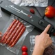Вакуумний пакувальник Vacuum Sealer Z Чорний - 168 вакуумний пакувальник для тривалого зберігання продуктів + ​​10 пакетів - зображення 3
