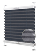 Жалюзі-плісе Wenster тканинні Cosimo One VSM1 Melange Thermo 738 70х170 см Сірий (2111364019592) - зображення 1