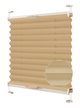 Жалюзи-плиссе Wenster тканевые Cosimo One VSM1 Duo Ecoro 106 40х200 см Капучино (8141384019580) - изображение 1