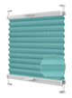 Жалюзи-плиссе Wenster тканевые Cosimo One VSM1 Duo Ecoro 115 70х170 см Аквамарин (8111424019592) - изображение 1