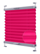 Жалюзи-плиссе Wenster тканевые Cosimo One VSM1 Duo Ecoro 125 70х170 см Розовый (8111534019592) - изображение 1