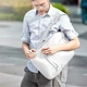 Рюкзак для ноутбука Baseus Basics Series 13" Computer Backpack White (LBJN-E02) - изображение 5