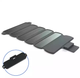 Солнечная панель складная портативная VHG ES-B01 6W 5V/1200mA Foldable Solar Panel Black - изображение 1