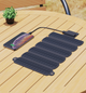 Солнечная панель складная портативная VHG ES-B01 6W 5V/1200mA Foldable Solar Panel Black - изображение 4