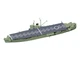 Сборная модель 1/700 корабль Akitsumaru Std Aoshima 01229 - изображение 2
