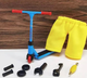 Фингерсамокат с штанишками и мини шузами Scooter Blue - изображение 2