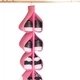 Сумка для хранения обуви, одежды, сумой Shoe Rack 6 отделов Подвесной органайзер Розовый - изображение 5