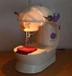 Портативная домашняя швейная машинка с доской Sewing Machine подсветка, педаль, питание от сети или батареек (4x AA) - изображение 9