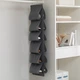 Сумка для хранения обуви, одежды, сумой Shoe Rack 6 отделов Подвесной органайзер Черный - изображение 2