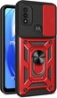 Чехол с защитой камеры 3DGuard Motorola E20 Red (32449-2D) - изображение 1