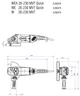 Кутова шліфмашина Metabo WEA 26-230 MVT Quick (606476000) + картонна коробка; зі швидкозатискною гайкою, поворотною головною рукояткою - зображення 6