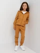 Детские спортивные штаны для девочки Coccodrillo Everyday Girl ZC2120105EVG-002 110 см Бежевые (5904705984809) - изображение 3