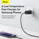 Зарядное устройство BASEUS Type-C to Type-C cable Super Si Quick Charger | 1Type-C, 3A/25W, PD/QC|(TZCCSUP-L01) black - изображение 5