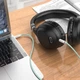 Кабель Hoco AUX audio Cable UPA19 |1m| Колір Silver - зображення 5