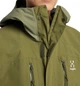 Куртка лижна Haglofs Elation GTX Jacket Women М Оливково зелений - зображення 7