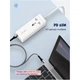 Подовжувач мережевий Ldnio SC1418 |2USB/2Type-C, 1Sockets. QC/PD, 65W/10A, 2m EU Plug| - зображення 6
