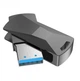 Флешка HOCO USB Flash Disk wisdom high-speed flash drive UD5 128GB чорный - изображение 1