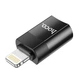 Перехідник OTG Hoco UA17 Lightning (M) - Type-C (F) 2,0 чорний - зображення 3