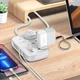 Подовжувач мережевий LDNIO c Wi-Fi SCW3451 |3USB/1Type-C, 3Sockets. QC/PD, 30W/10A, 2m EU Plug| білий - зображення 7