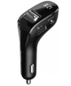 Адаптер автомобільний BASEUS with Bluetooth FM Streamer F40 AUX чорный - изображение 1