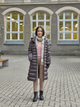 Пуховик зимний длинный женский Uniqlo 344586353 XS Коричневый (1159782651) - изображение 3