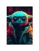 Постер плакат FNBK Ґроґу, Бебі Йода (Mandalorian, Star Wars, Мандалорець, Зоряні війни) 30x40 см - зображення 1