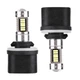 Cветодиодная лампа с цоколем H27 (880) 30SMD 4014 12V с линзой, обманкой и драйвером Белая (21114) - изображение 5