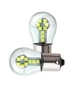 Светодиодная лампа с цоколем 1156 BA15s P21W 18SMD 3030 12V Белый свет, стеклянная колба (11326) - изображение 3