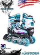 Ролики Scale Sports LF 967 Бірюзові, розмір 38-41 - зображення 1