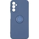 Чехол Fiji Holder Ring для Samsung Galaxy A24 (A245) бампер с кольцом подставкой Blue - изображение 2