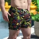 Шорты для плавания Pobedov Pool day Tigr i oko Черный L SOpr683Lba - изображение 2
