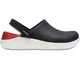 Унисекс кроксы Crocs LiteRide Clog Black/White M5-W7 37-38р. (22,9 см) Черный - изображение 1