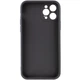 Силіконовий чохол Candy Full Camera для Apple iPhone 12 Pro (6.1") Чорний / Black - изображение 1